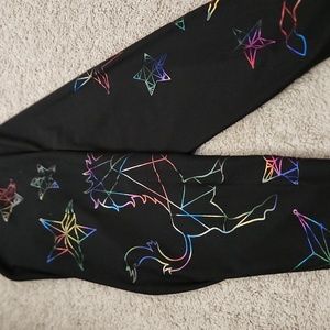 Evolution & Creation Unicorn leggings sz L